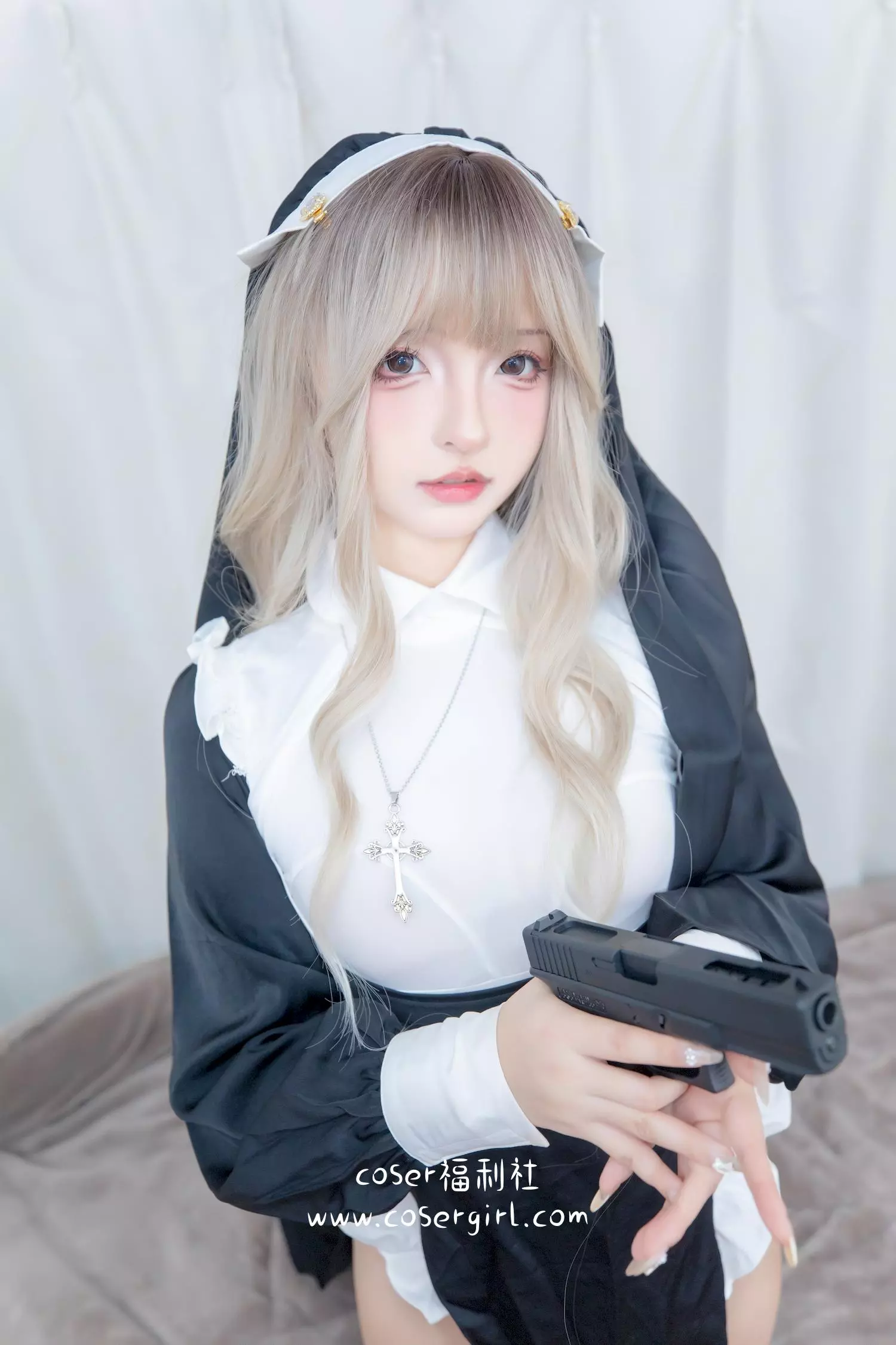 图片[3]-神楽坂真冬 战斗修女 [75P2V-340MB]美女写真下载-COSERYYDS
