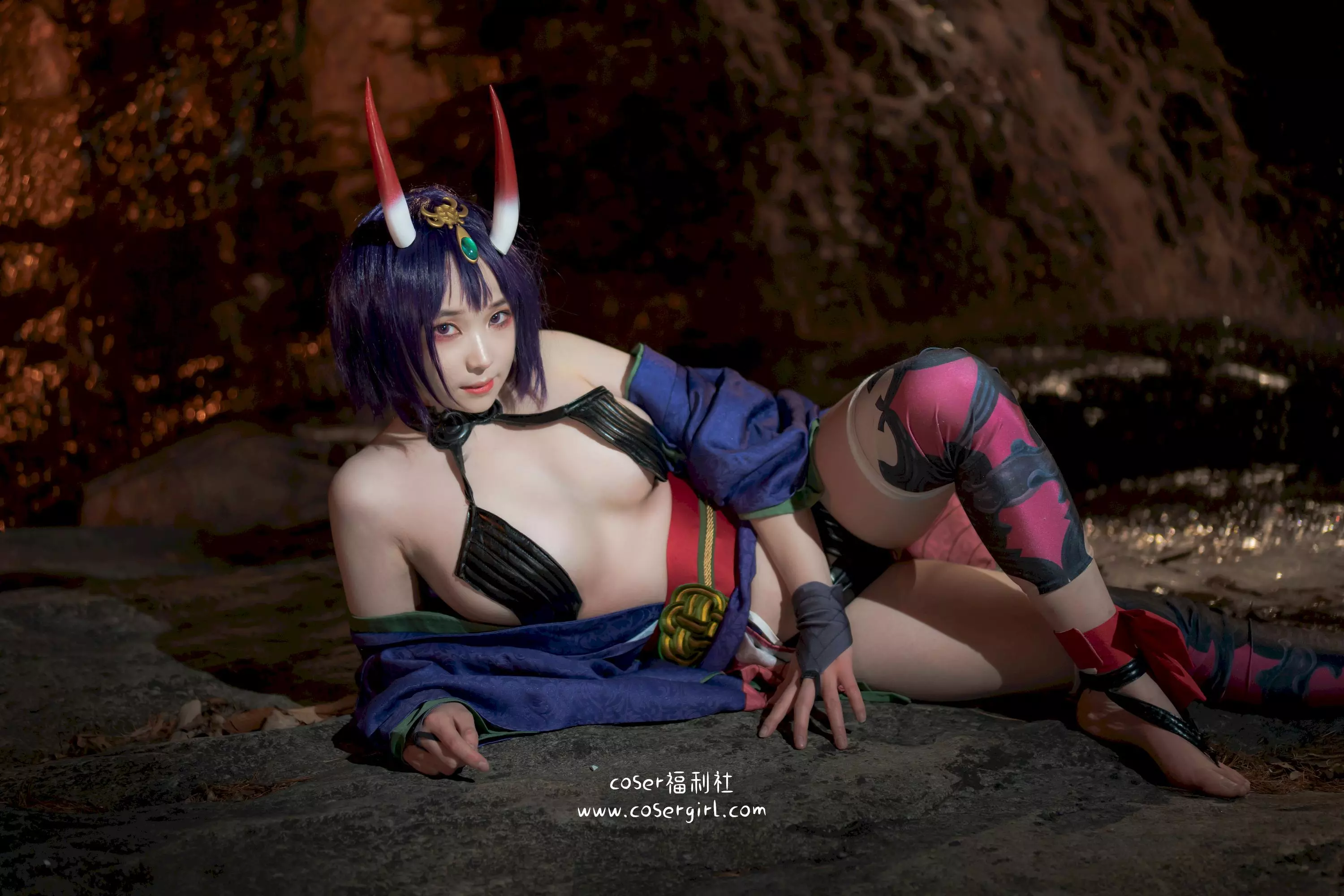 图片[5]-DJAWA Photo Bambi (밤비) Shuten Douji (Assassin) [39P-479MB]写真下载-COSERYYDS