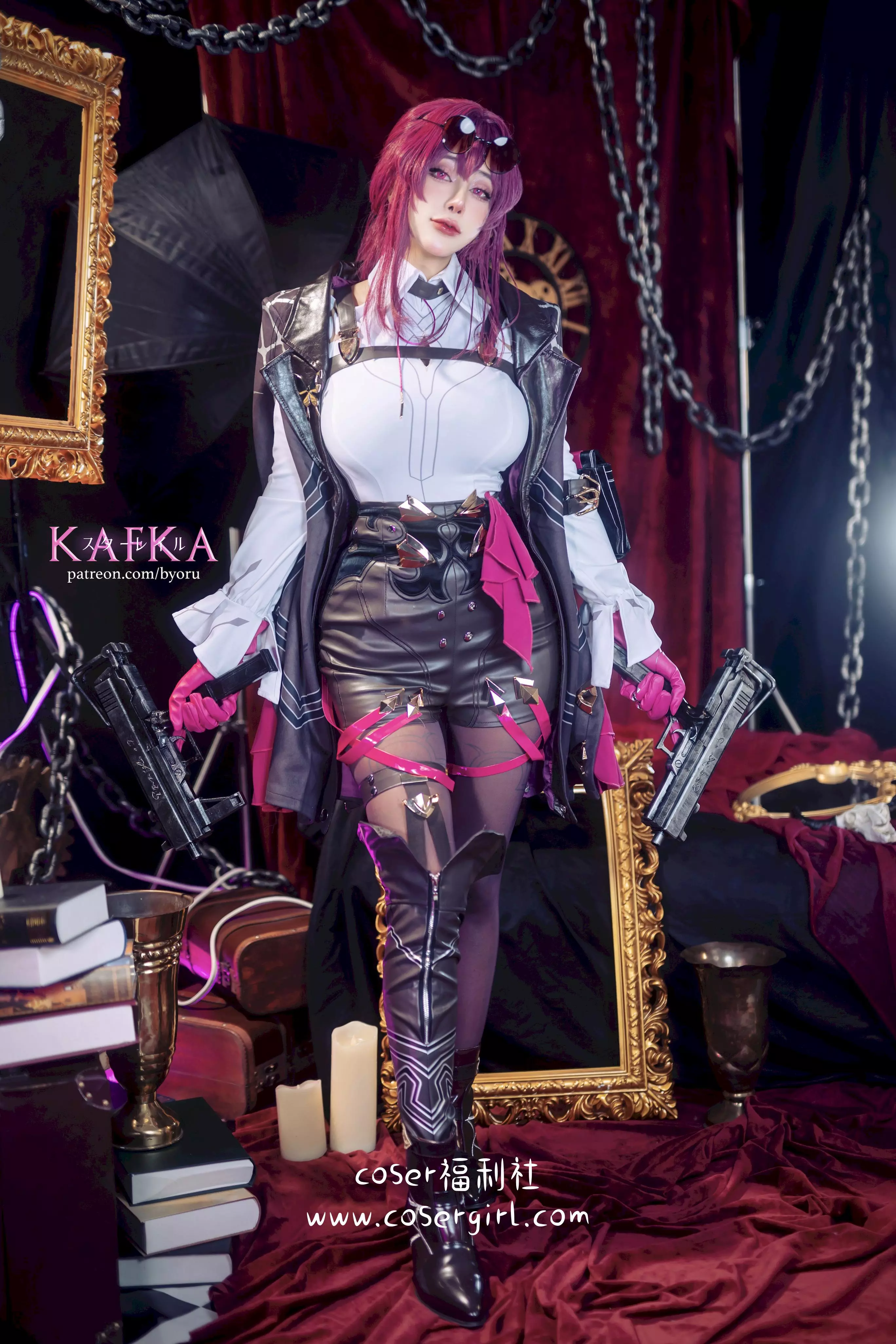 图片[2]-Byoru Kafka卡芙卡（星铁）[50P25V-1.7GB]美女写真下载-COSERYYDS