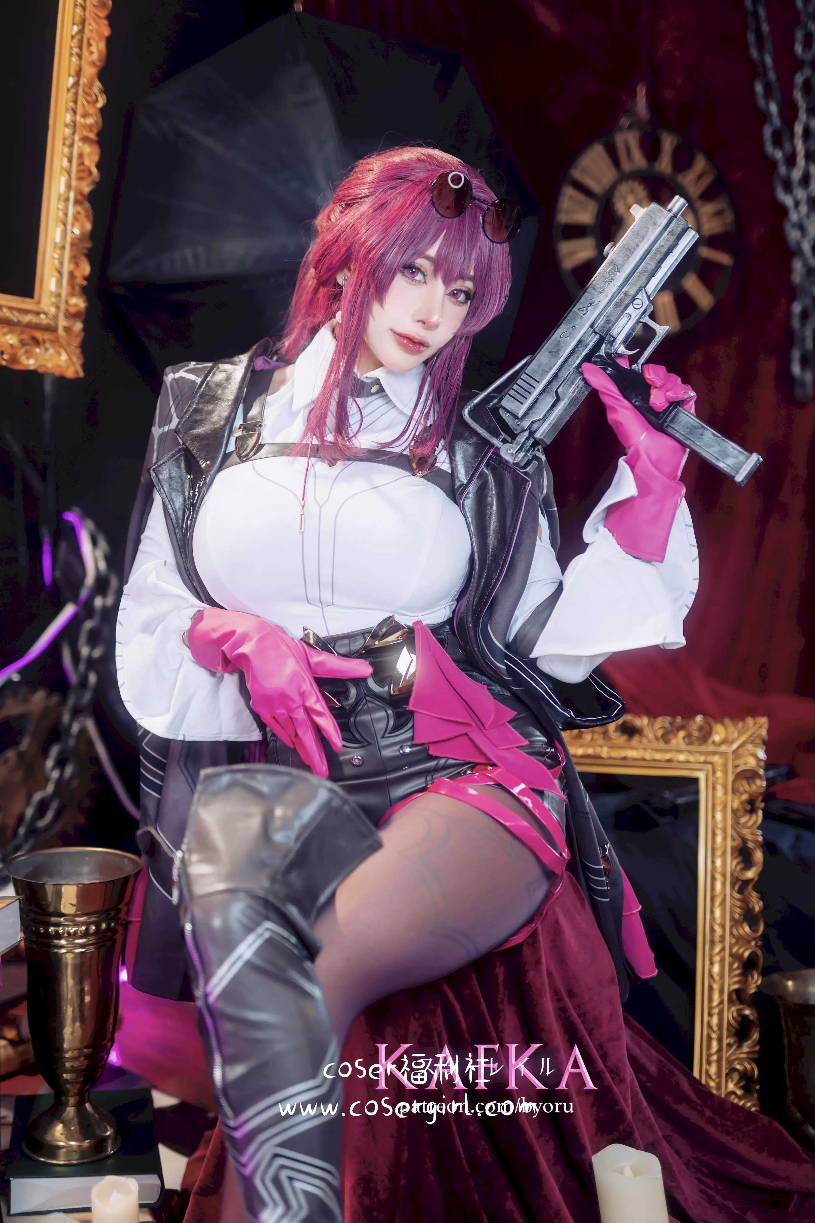 图片[3]-Byoru Kafka卡芙卡（星铁）[50P25V-1.7GB]美女写真下载-COSERYYDS