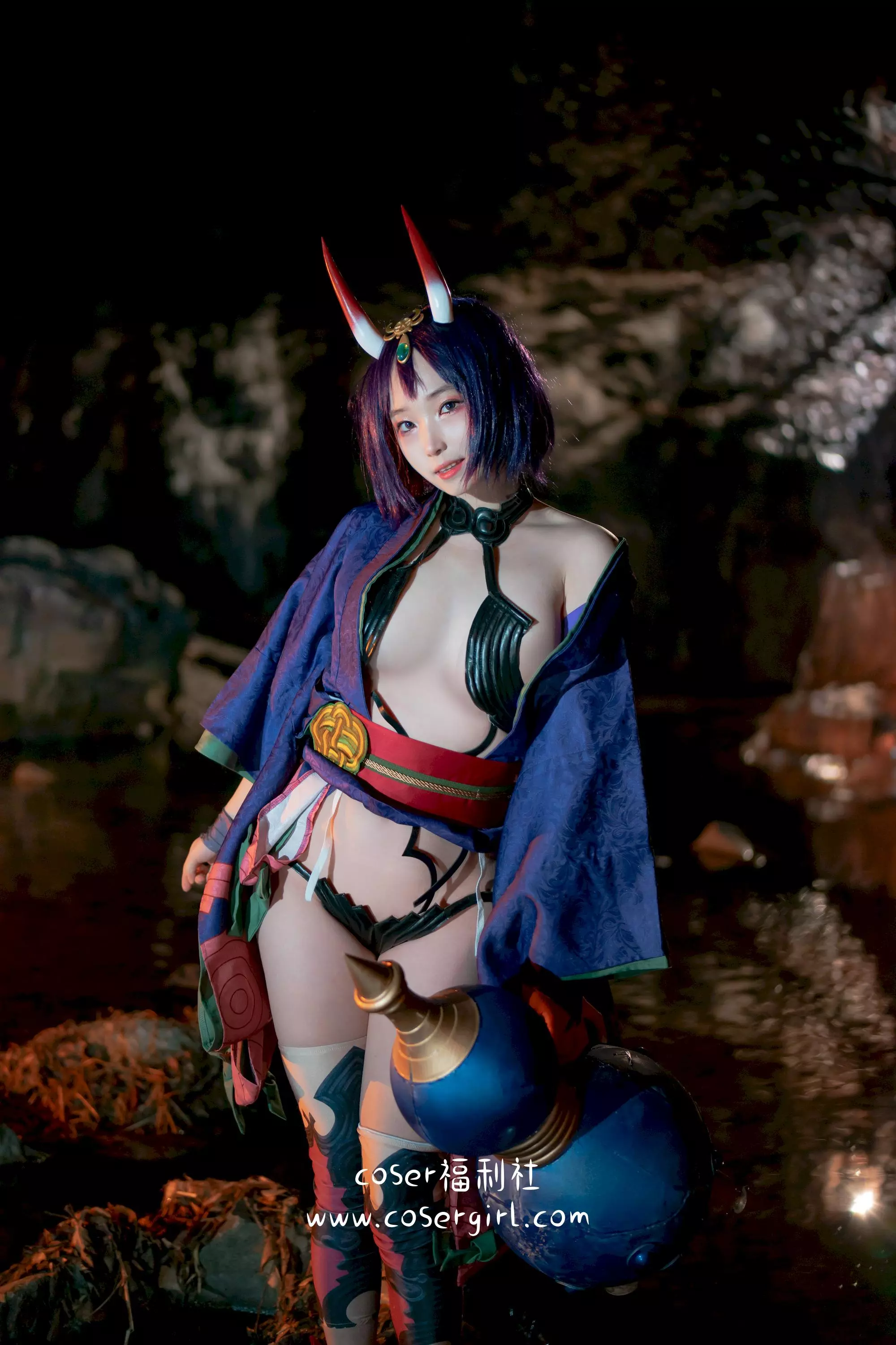 图片[2]-DJAWA Photo Bambi (밤비) Shuten Douji (Assassin) [39P-479MB]写真下载-COSERYYDS