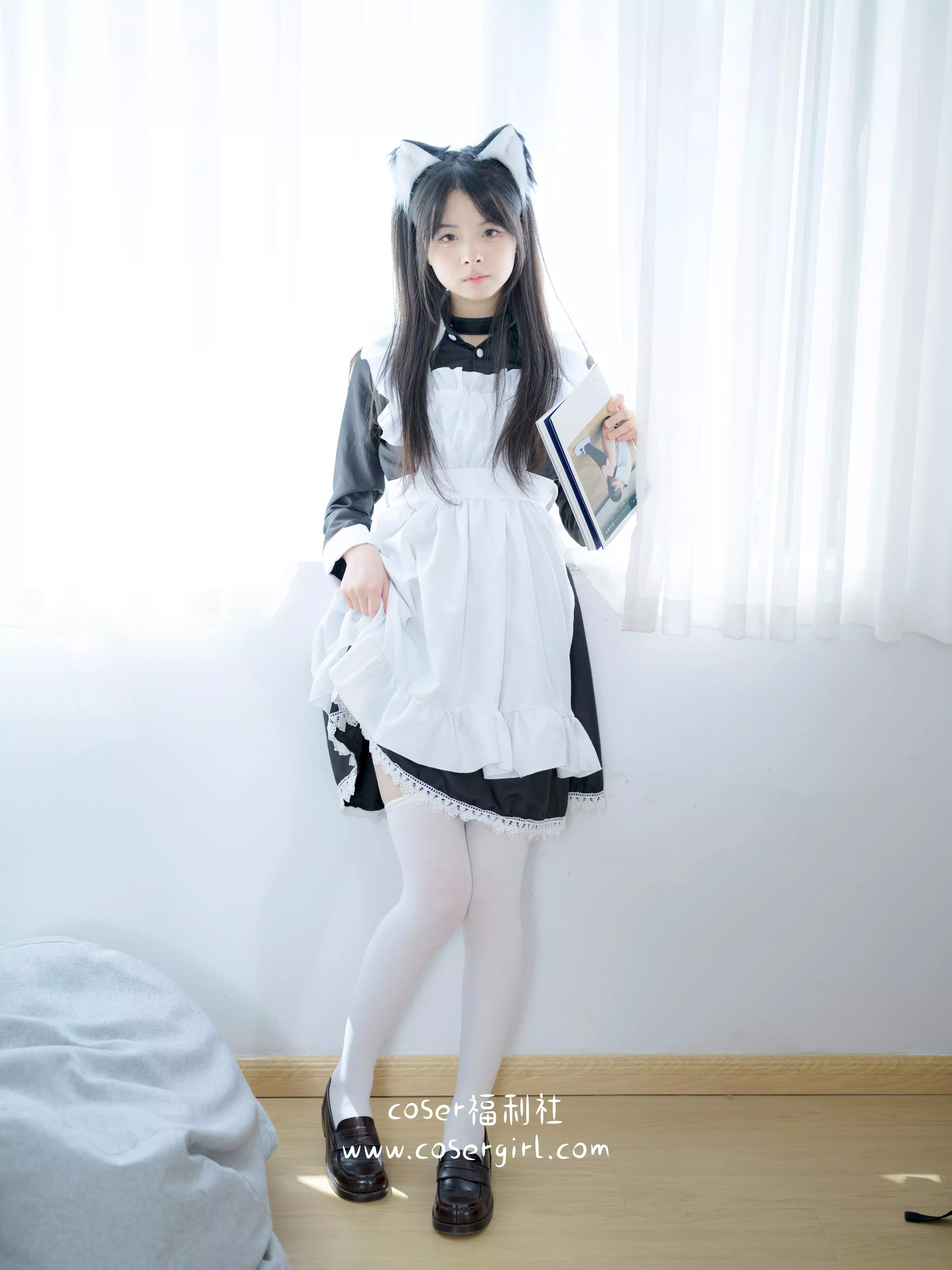 图片[2]-林书辞 女仆 [164P2V-9.50GB]原版高清无水印写真下载-COSERYYDS