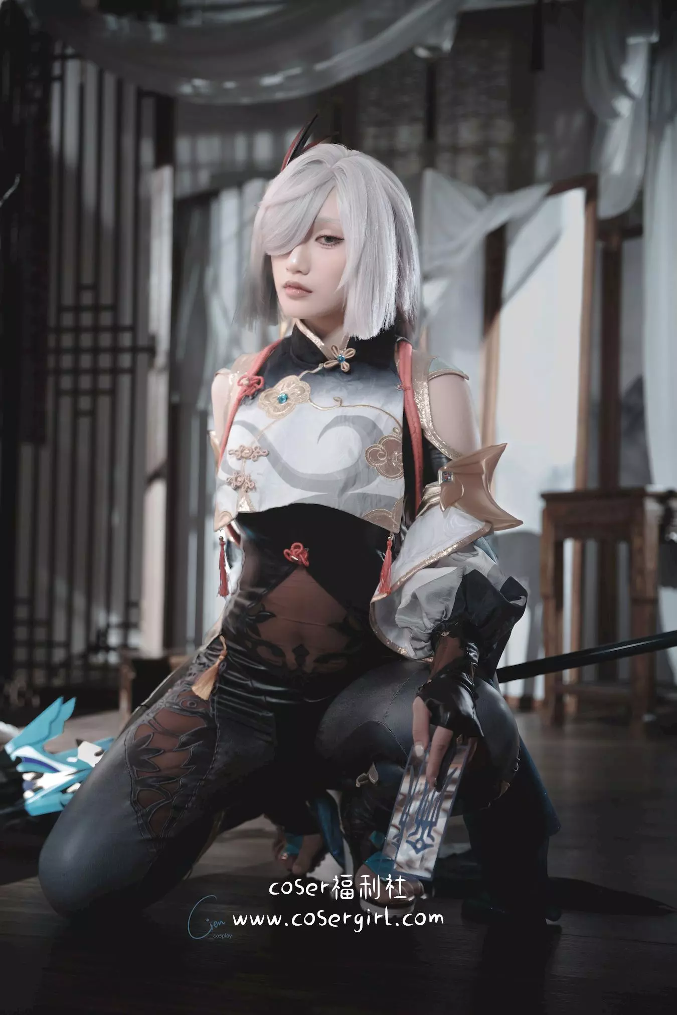 图片[3]-Cien恩恩 NO.010 原神 申鹤 [31P-89MB]写真下载-COSERYYDS